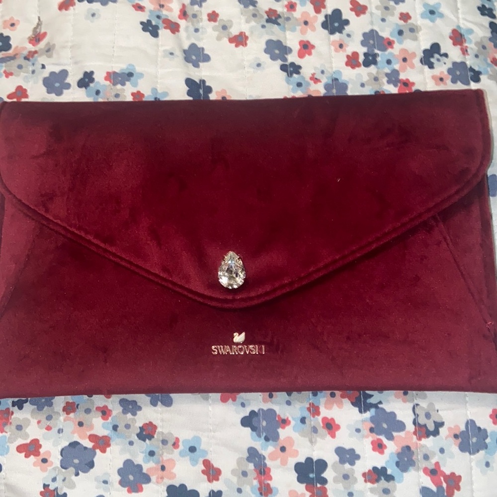 Swarovski clutch bag